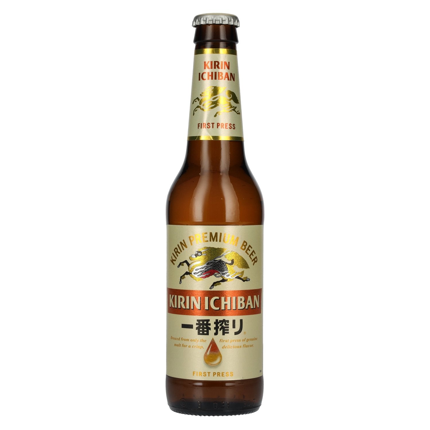 KIRIN ICHIBAN Japan's Premium Beer 5% Vol. 0,33l