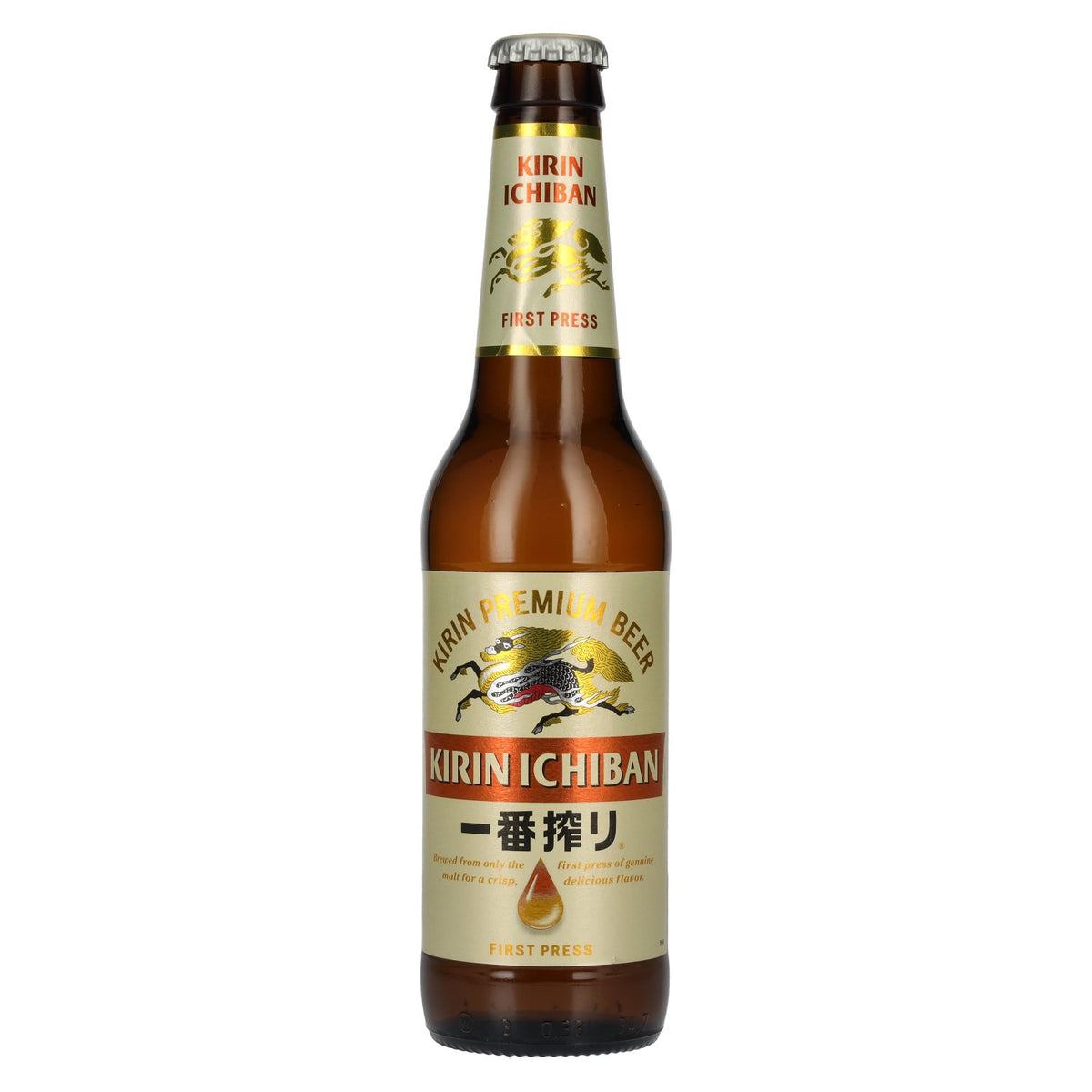 Kirin Ichiban Japan's Premium Beer 5% ABV 0.33l