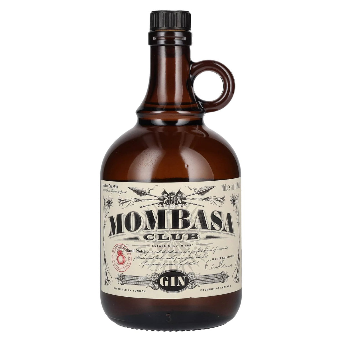 Mombasa Club London Dry Gin 41,5% vol. 0,7 l