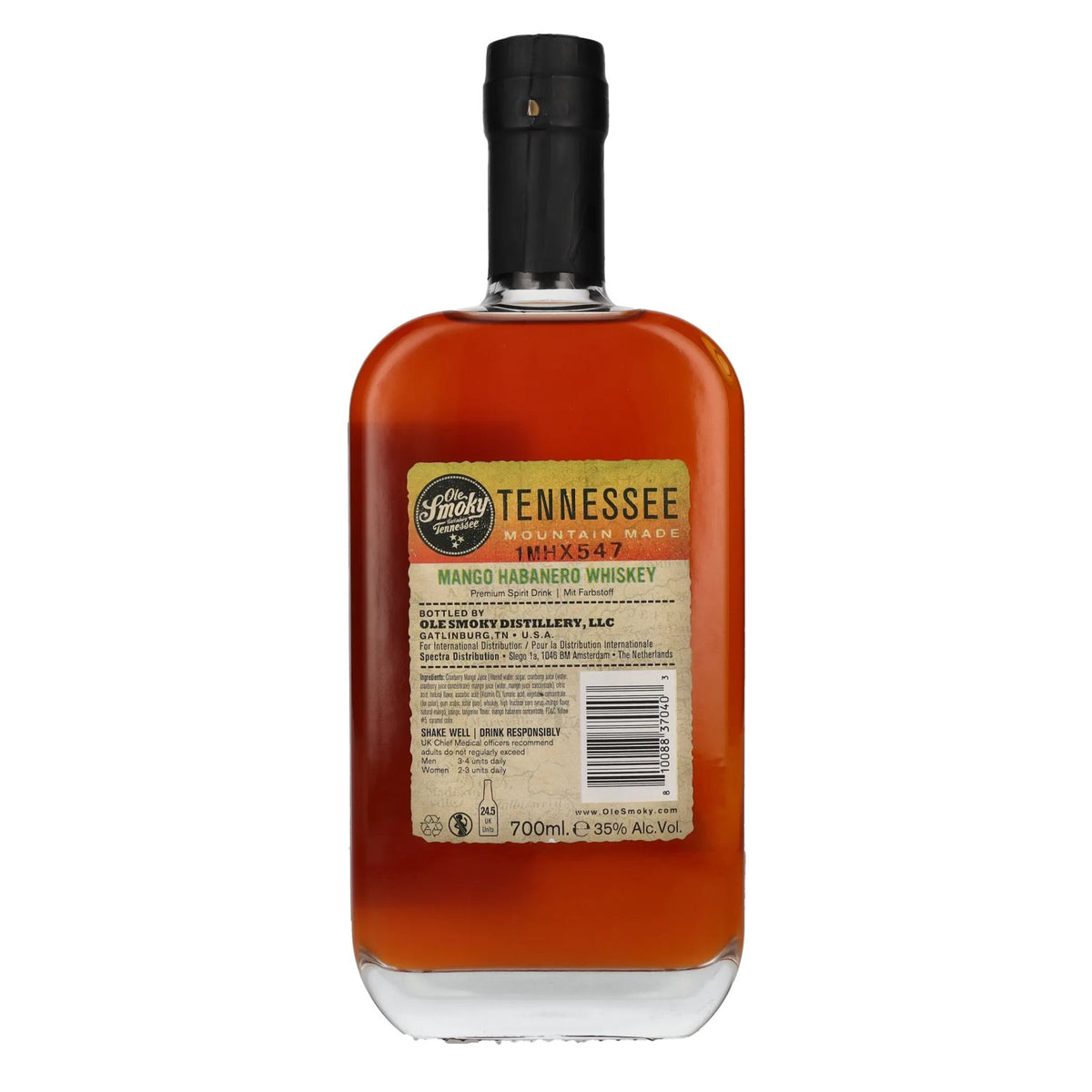 Ole Smoky Tennessee MANGO Habanero Whiskey 35% vol. 0,7 l
