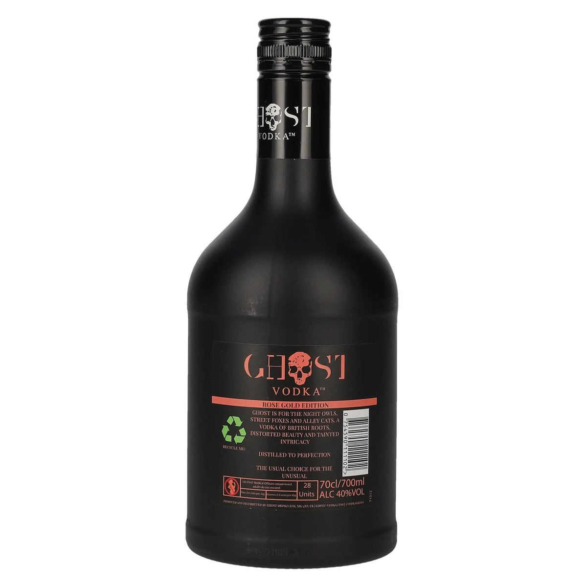 Ghost Vodka The Rosé Gold Skull 40 % vol. 0,7 l