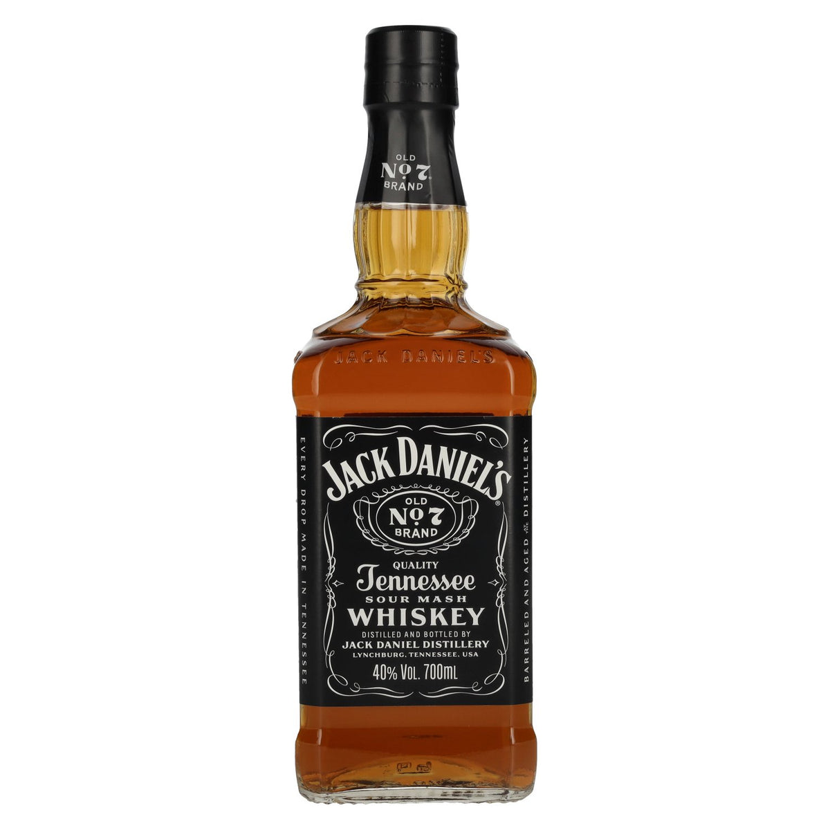 Jack Daniel's Tennessee Whiskey 40% ABV 0.7l