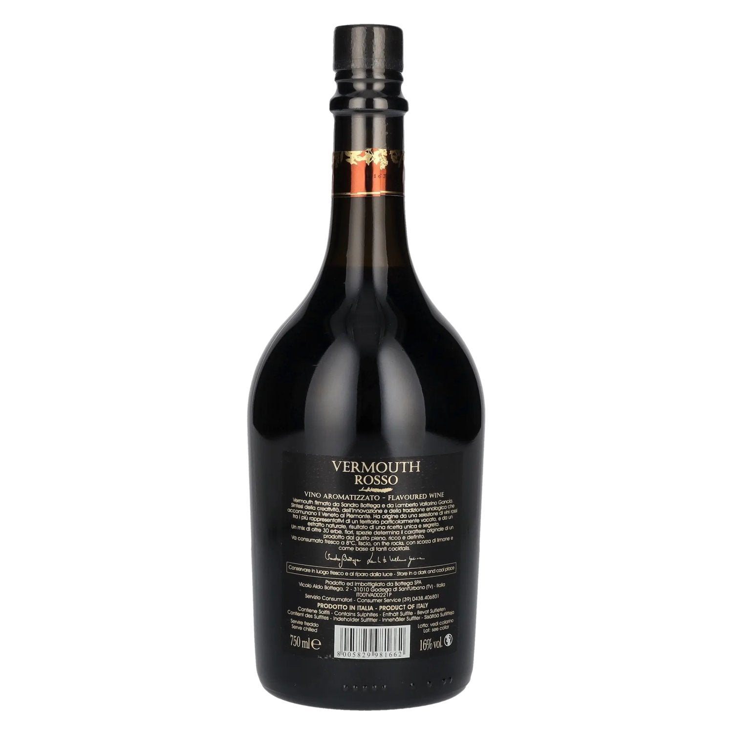 Bottega ROSSO Vermout 16% Vol. 0,75l