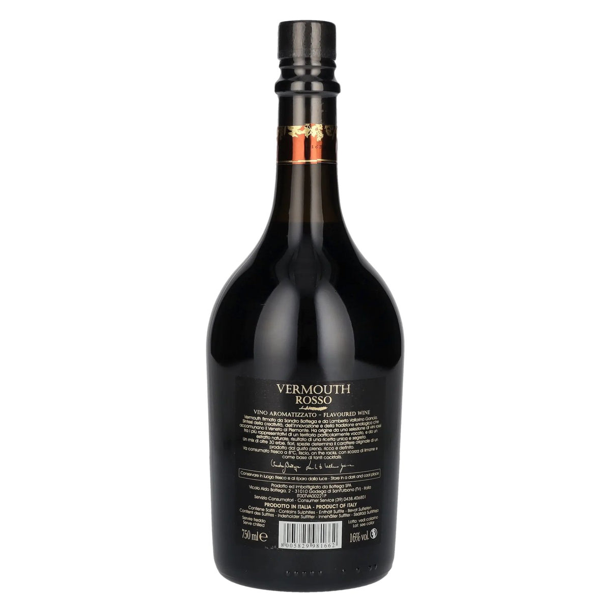 Bottega ROSSO Vermout 16% Vol. 0,75l