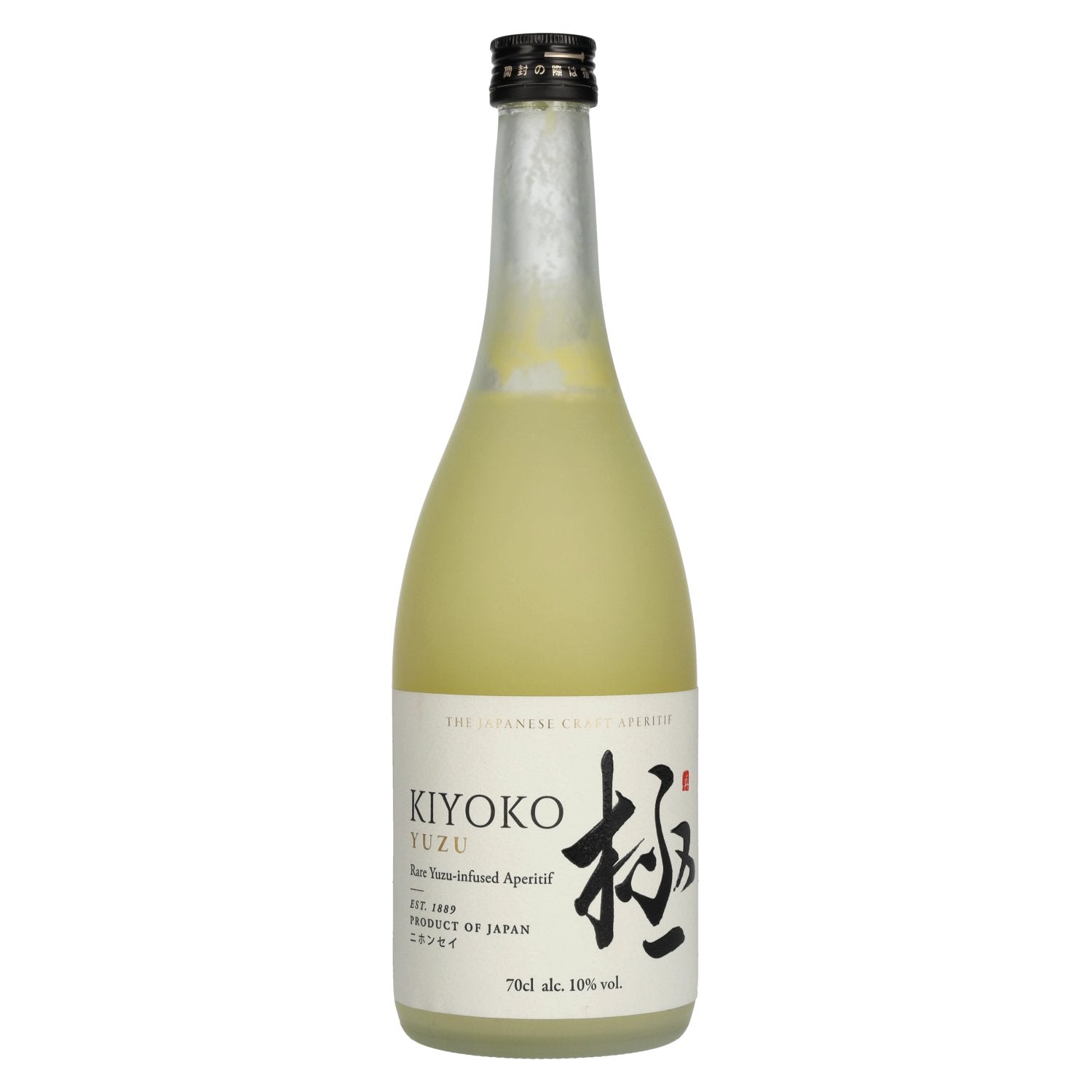 KIYOKO YUZU Zeldzaam met yuzu doordrenkt aperitief 10% vol. 0,7l