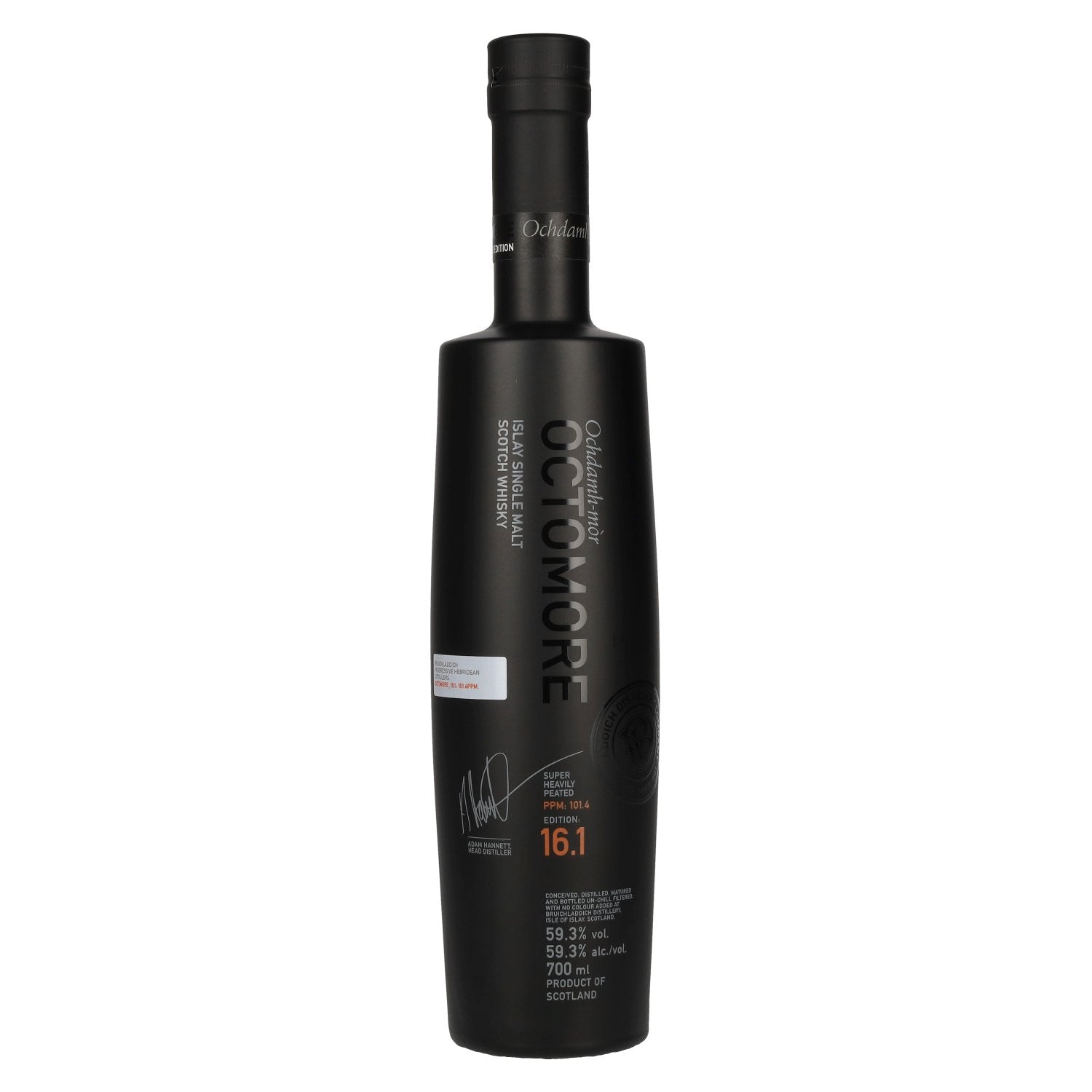 Octomore EDITION: 16.1 Super Heavily Peated Islay Single Malt Release 2025 59,3% Vol. 0,7l