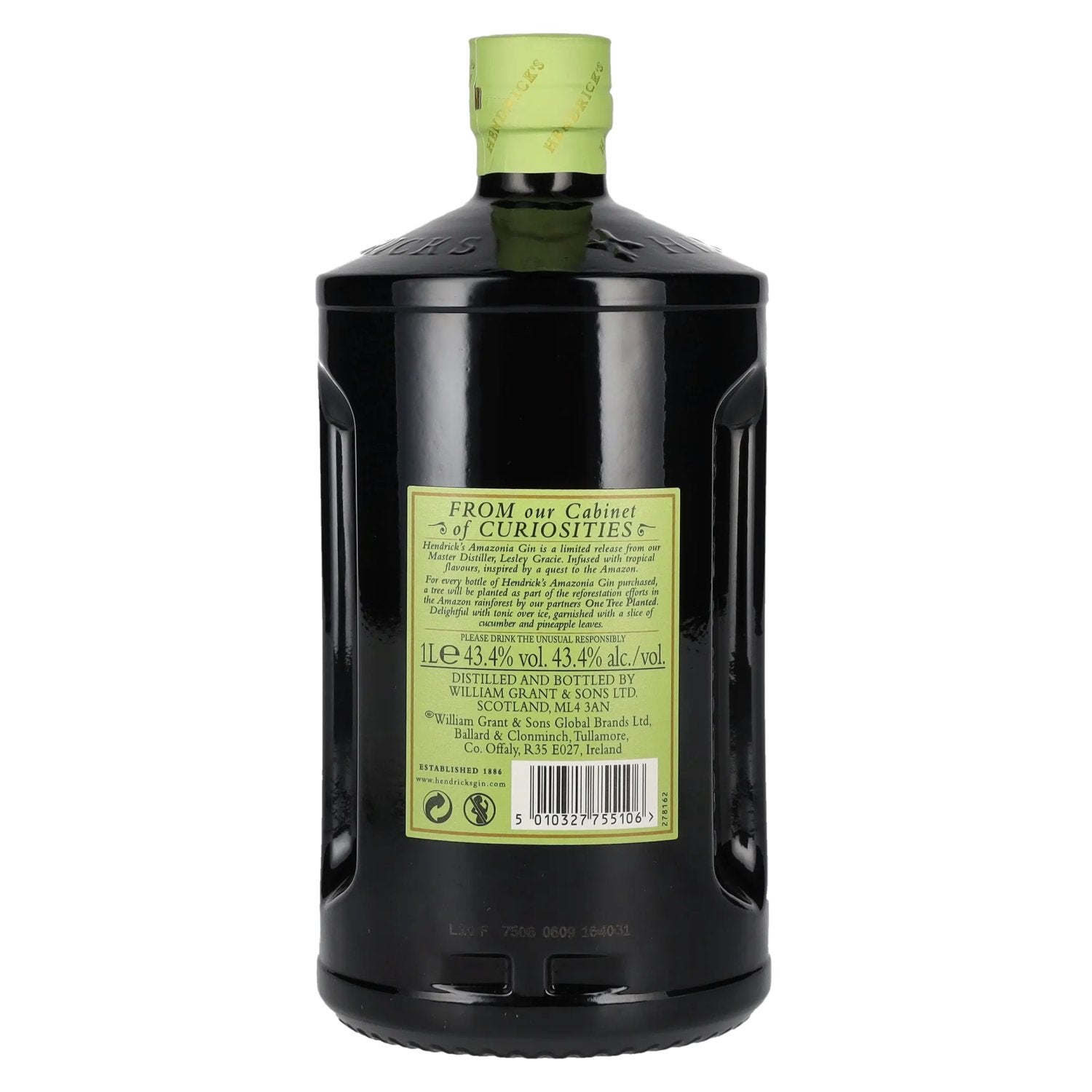 Hendrick's Gin AMAZONIA 43,4% Vol. 1l