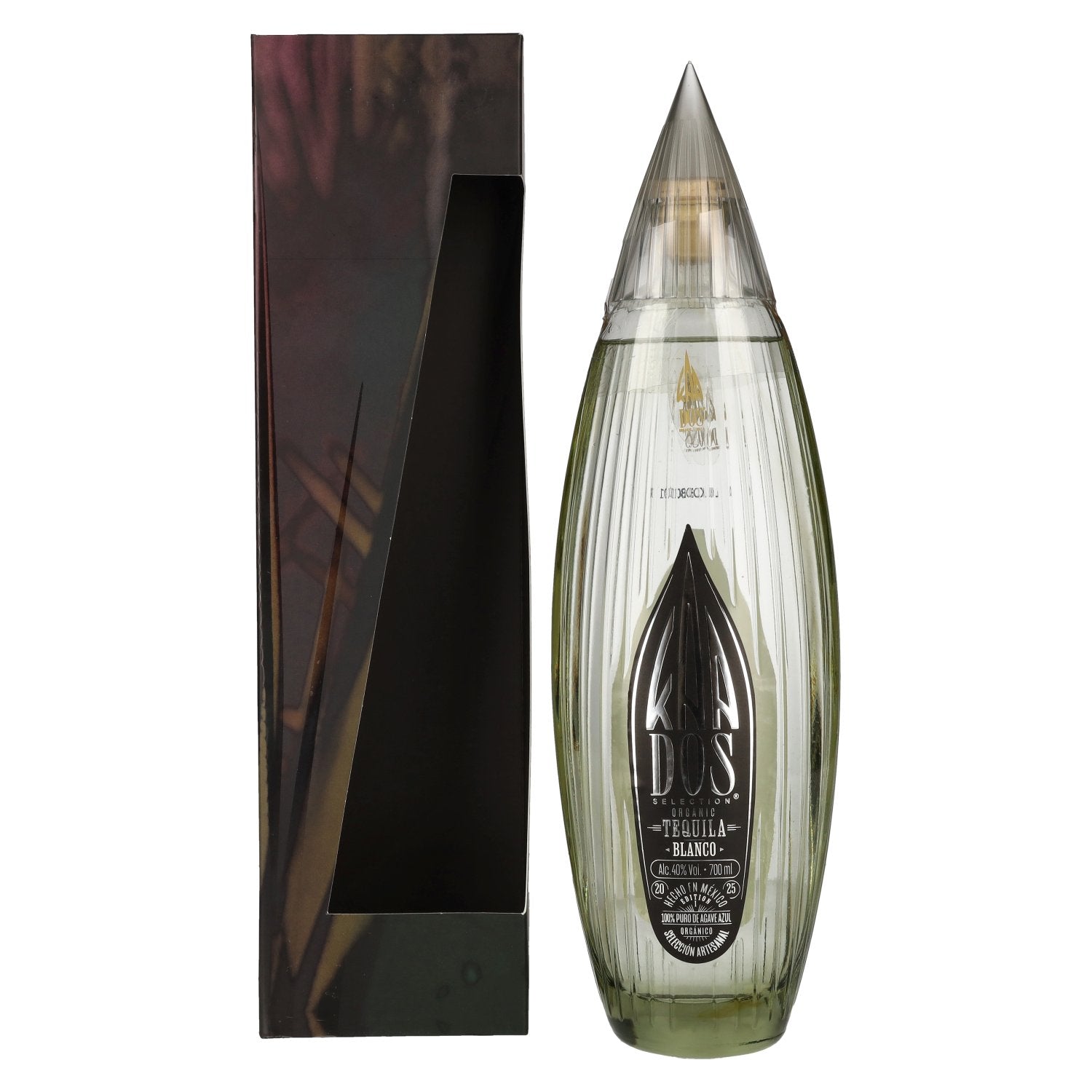 Kaa Dos Selection Organic Tequila BLANCO 100% Puro de Agave Azul 40% Vol. 0,7l in Geschenkbox