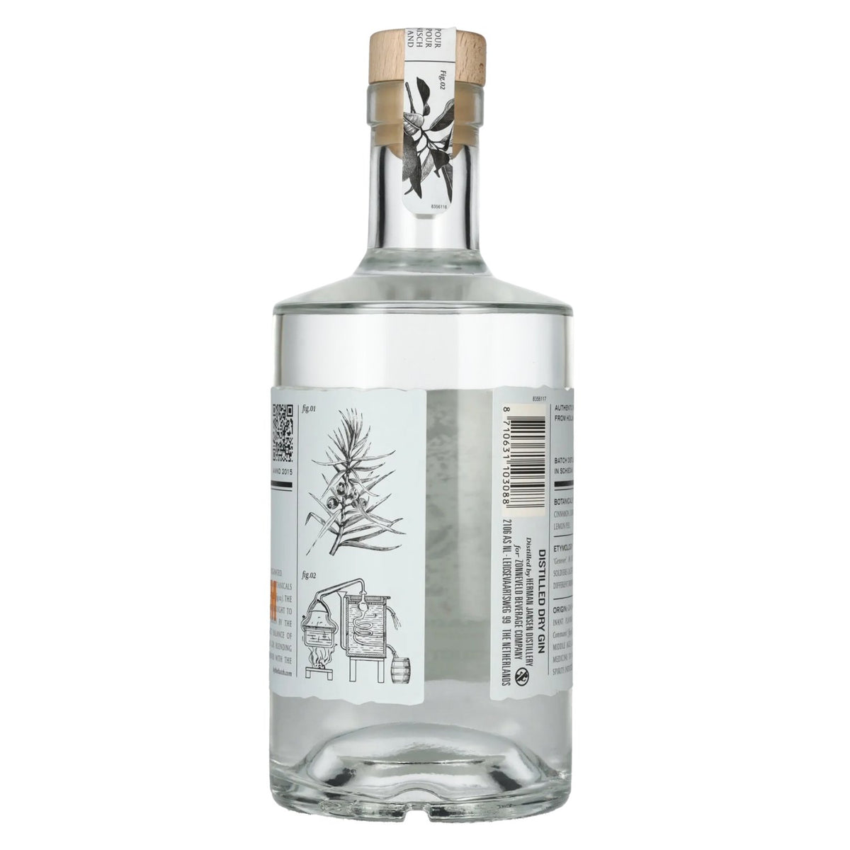 By the Dutch Dry Gin 42,5 % vol. 0,7 l