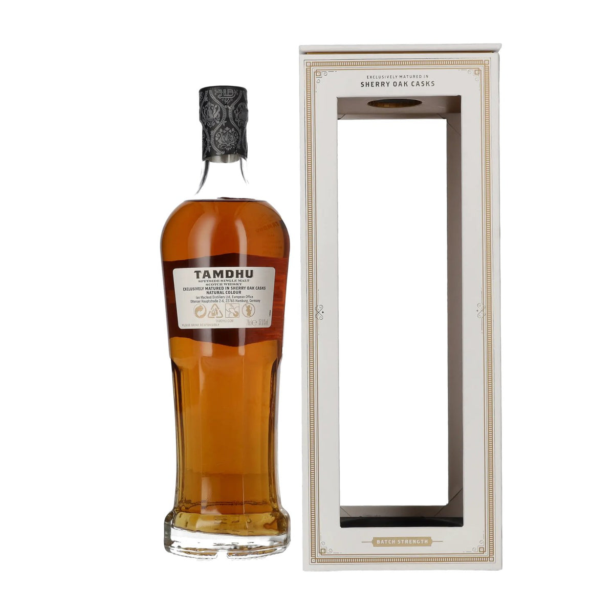 Tamdhu BATCH STRENGTH Single Malt du Speyside n° 007, 57,5 % vol., 0,7 l, dans un coffret cadeau