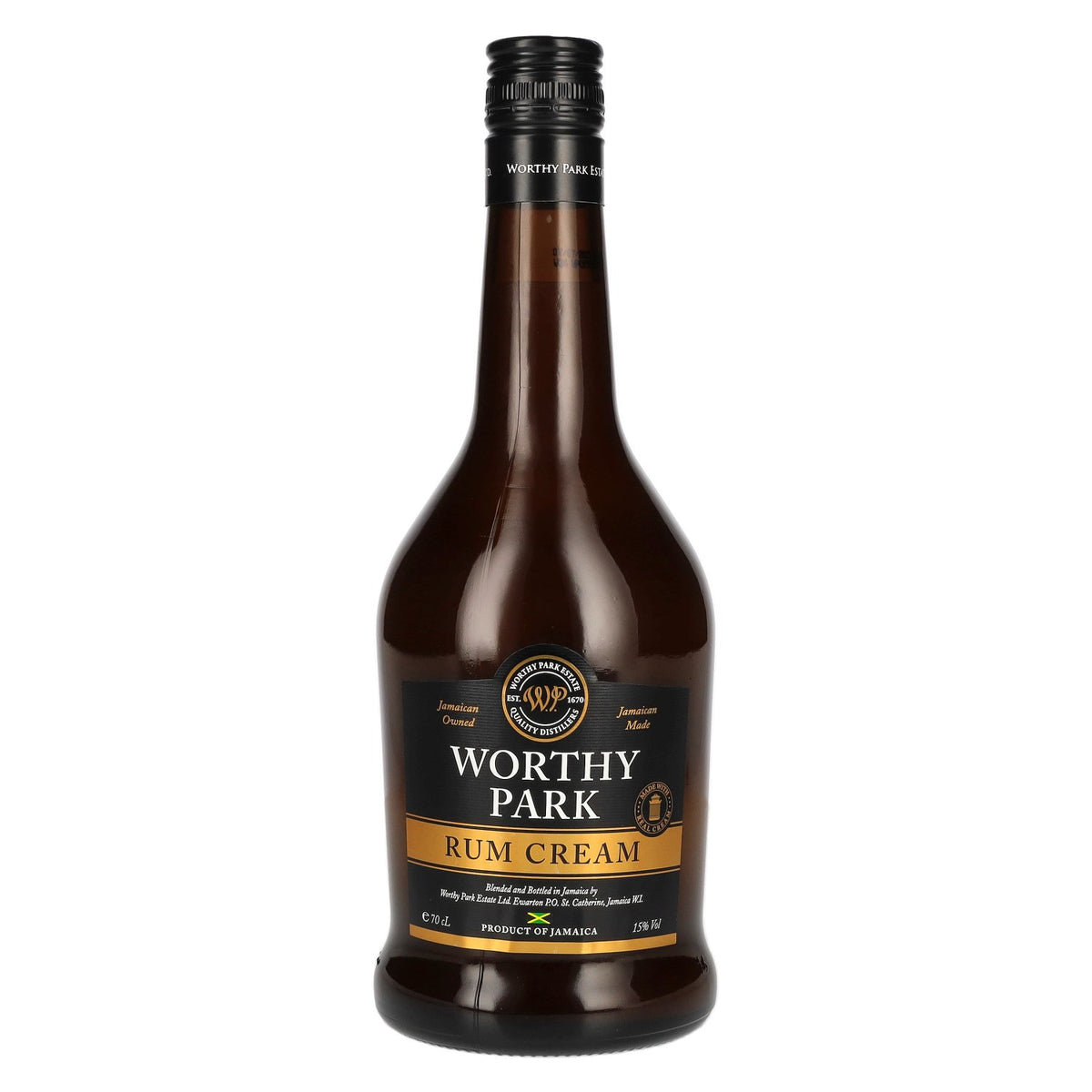 Rum-Bar Worthy Park Estate Rum Cream BBD 07/07/2026 15% Vol. 0,7l