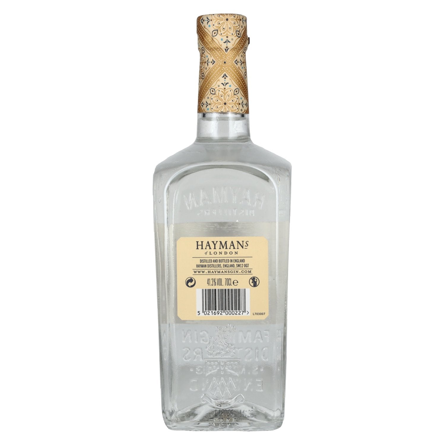 Hayman's of London GENTLY RESTED GIN 41,3% Vol. 0,7l