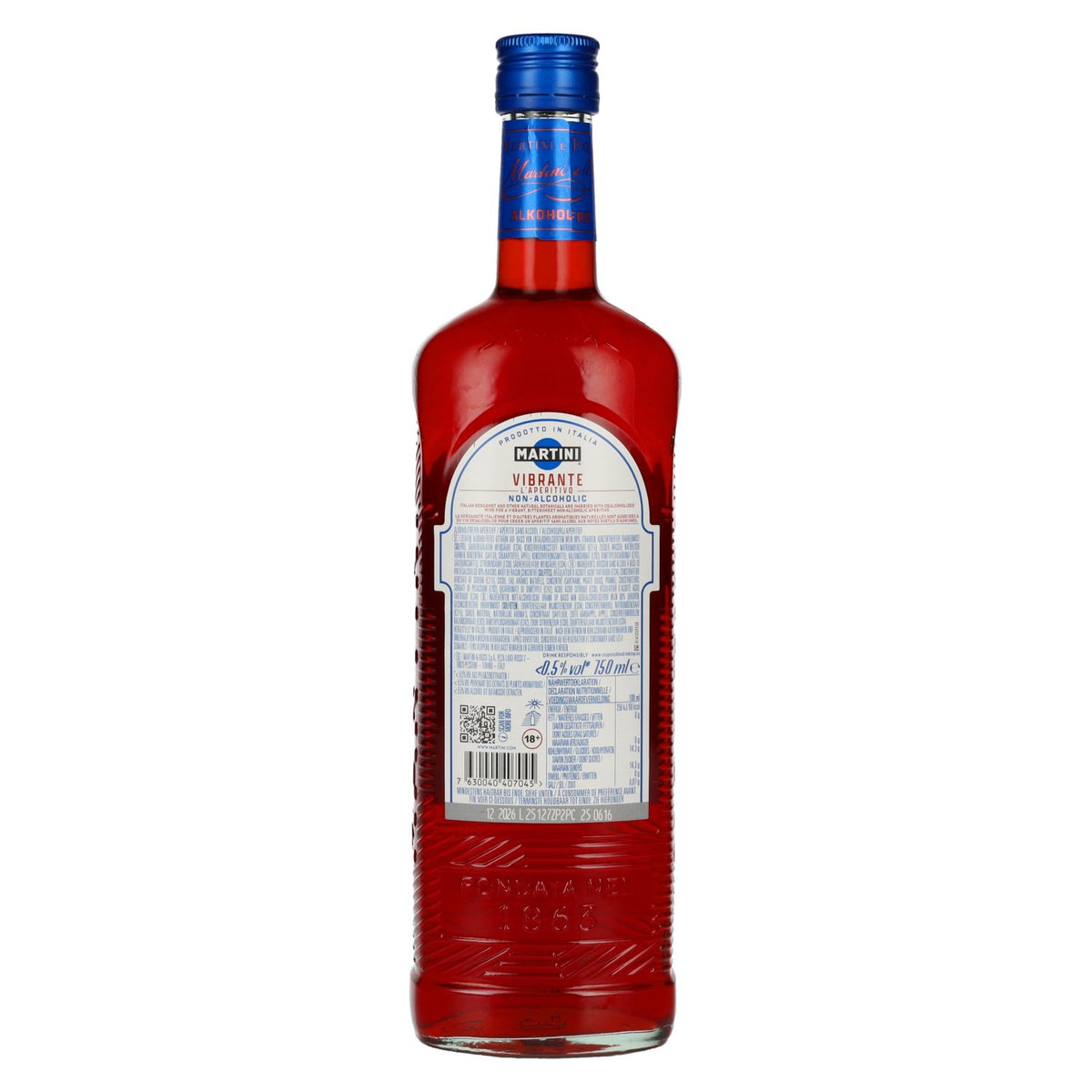 Martini VIBRANTE Non-Alcoholic Aperitif 0.75l