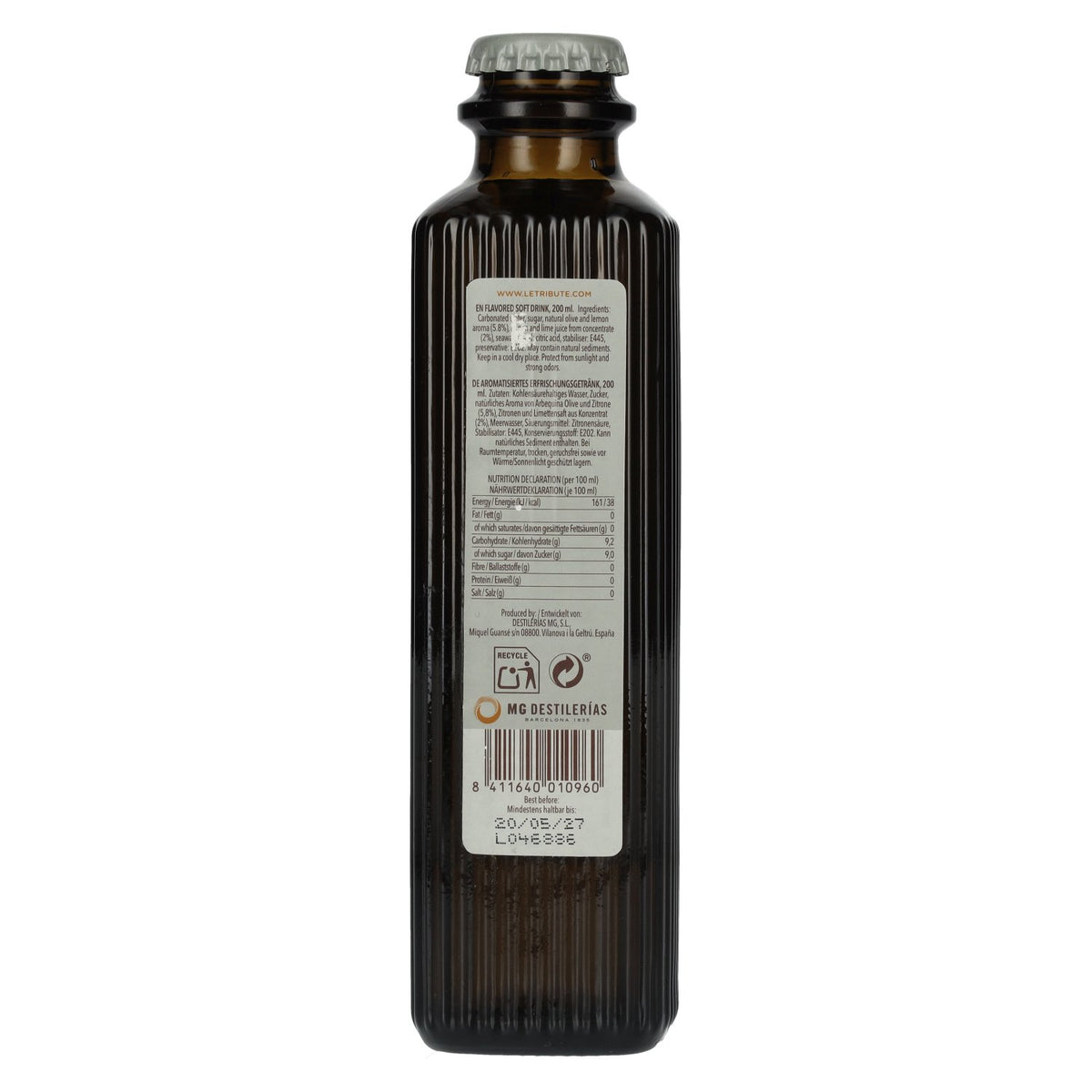 Le Tribute Olive Lemonade 24 x 0.2 l