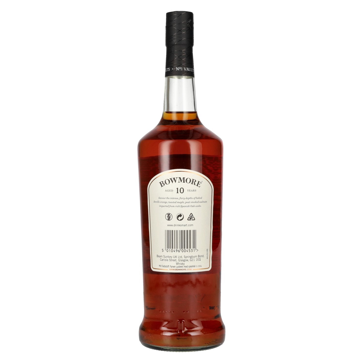 Bowmore 10 Years Old DARK & INTENSE Travel Exclusive 40% Vol. 1l