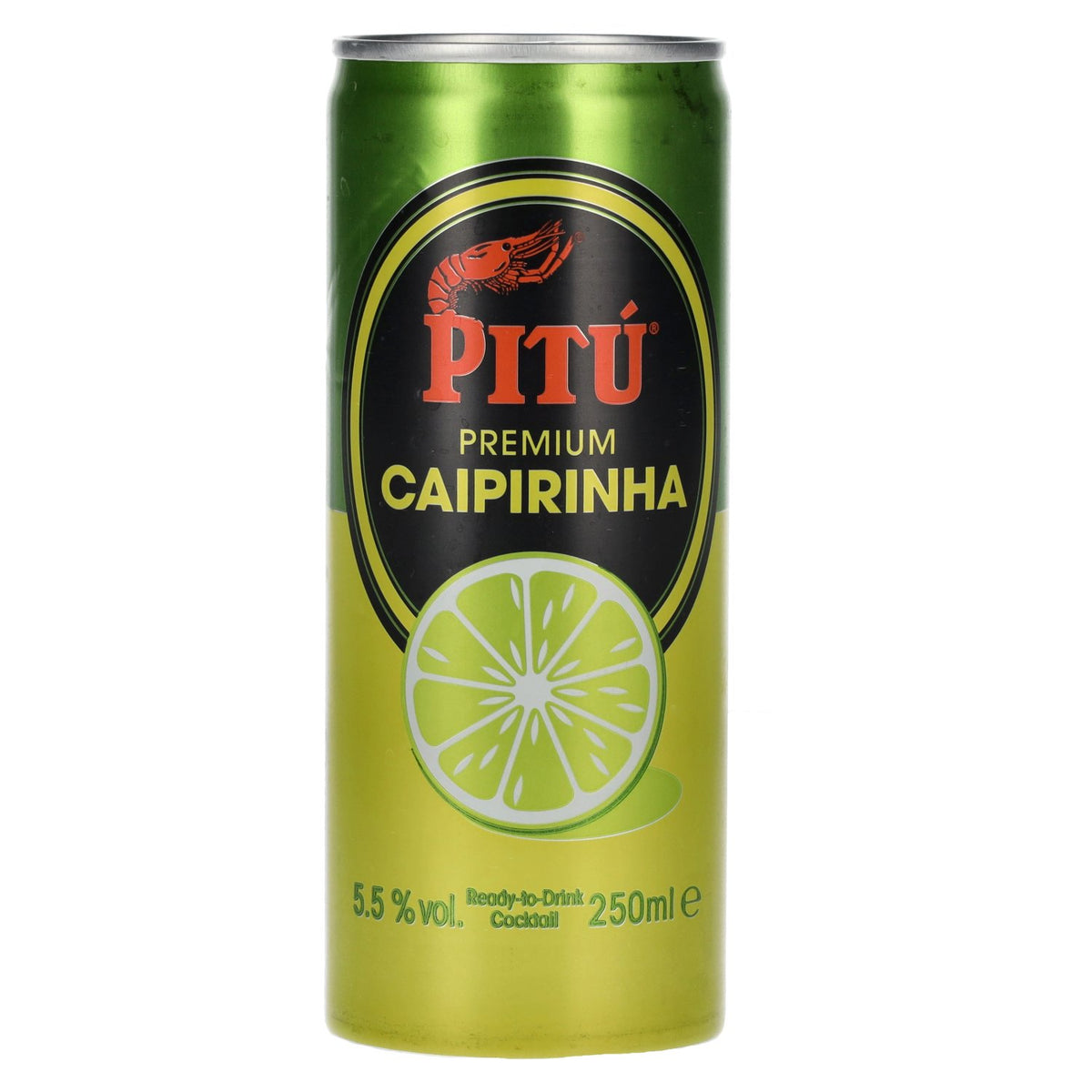 PITÚ Premium Caipirinha 5.5% ABV, 0.25l can, deposit required