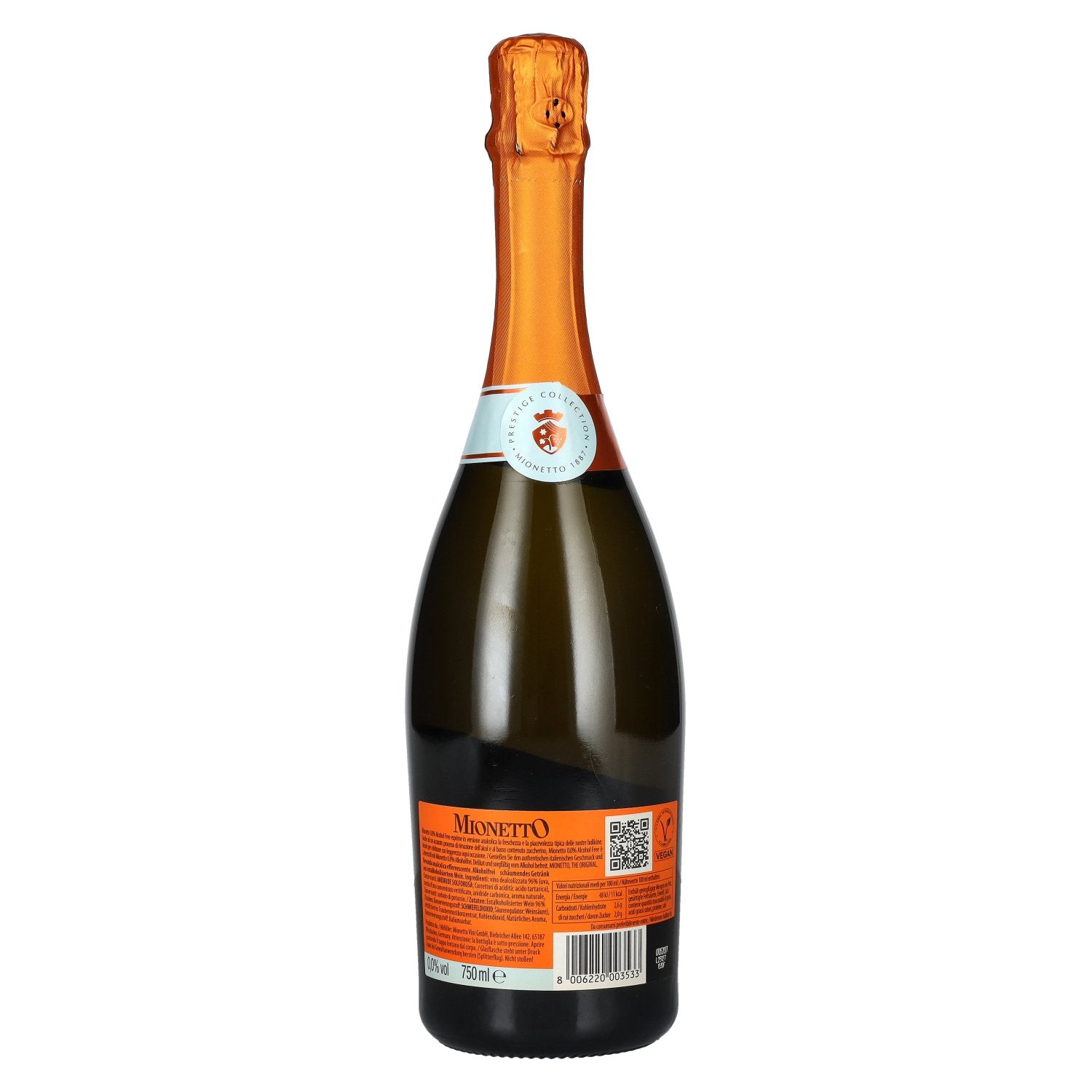 Mionetto 0.0% Alcohol Free 0.75l