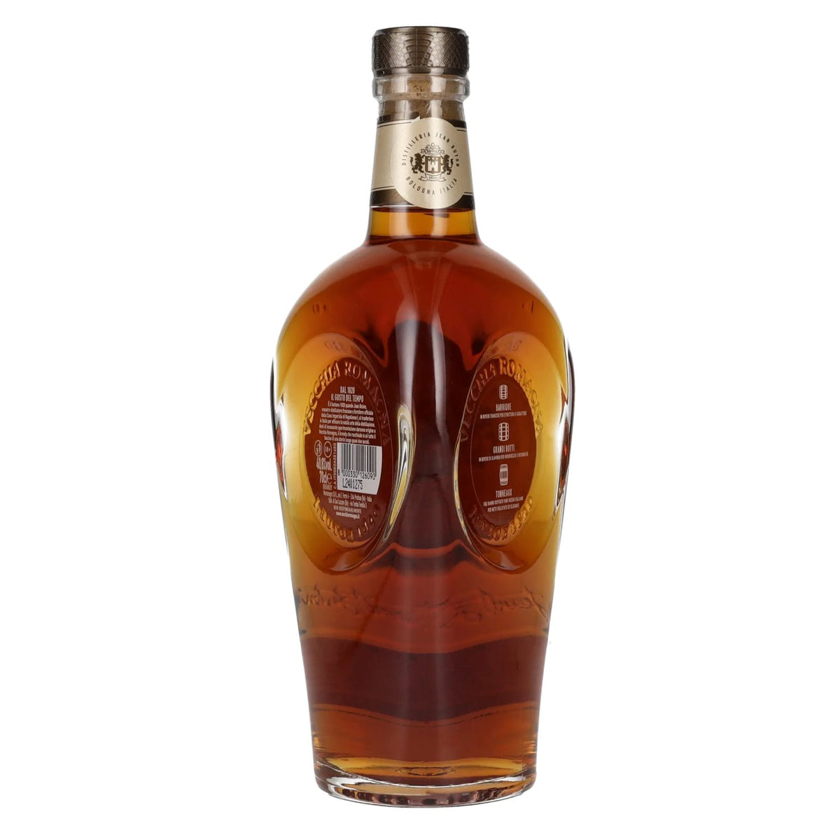 Vecchia Romagna Riserva Tre Botti 1820 Brandy 40.8% ABV 0.7l