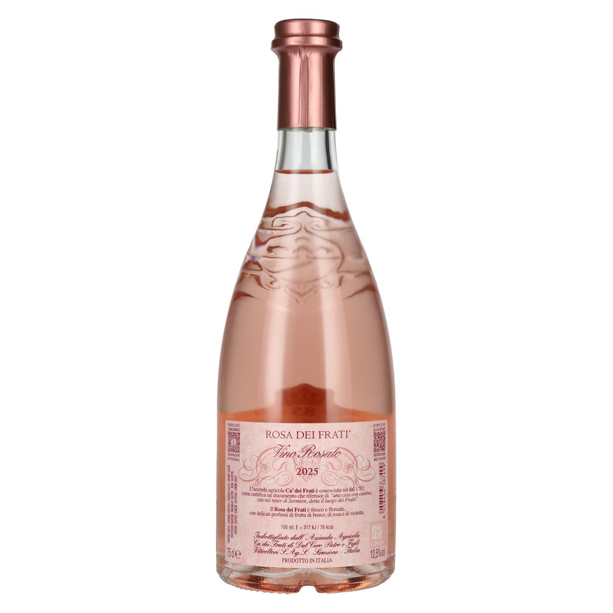 Cà dei Frati Rosa dei Frati Vino Rosato 2025 12,5% Vol. 0,75l