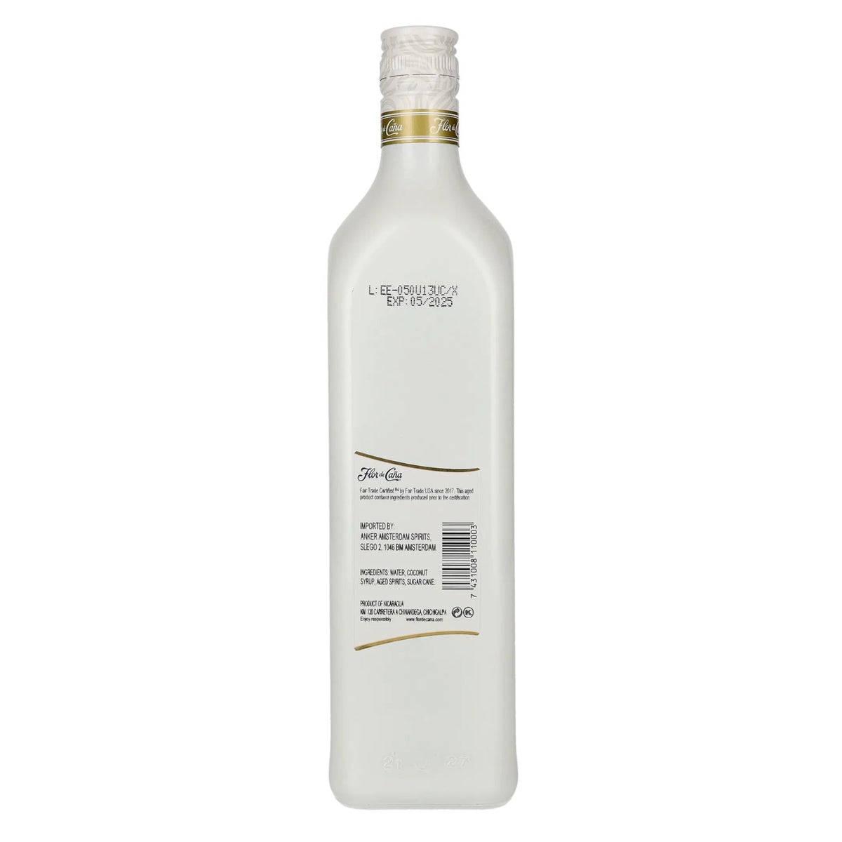 Liqueur de noix de coco Flor de Caña 17 % vol. 0,7 l