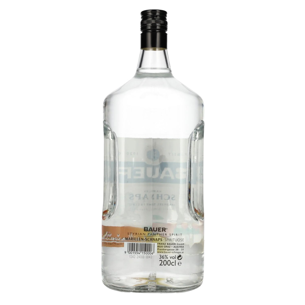 Bauer apricot schnapps 36% vol. 2l