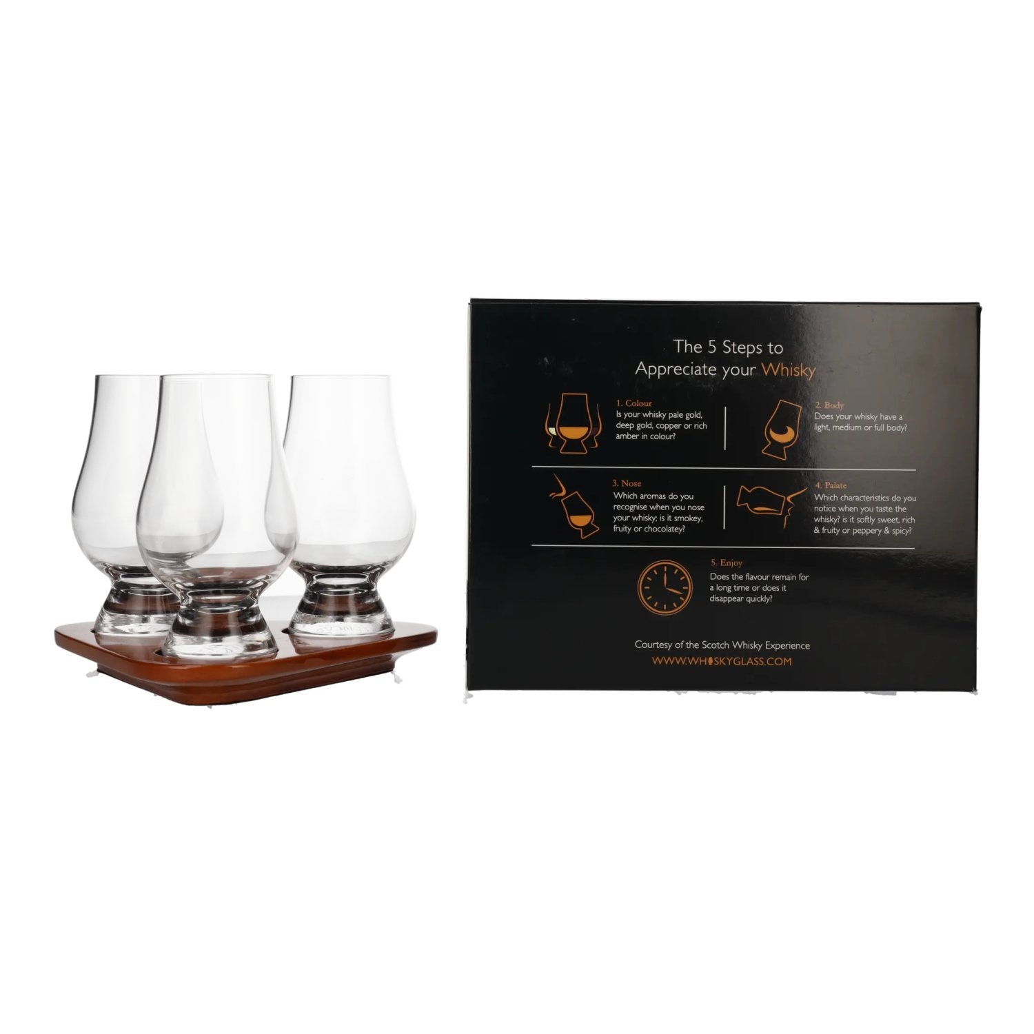 GLENCAIRN Whisky Proefset 3x19 cl in geschenkverpakking