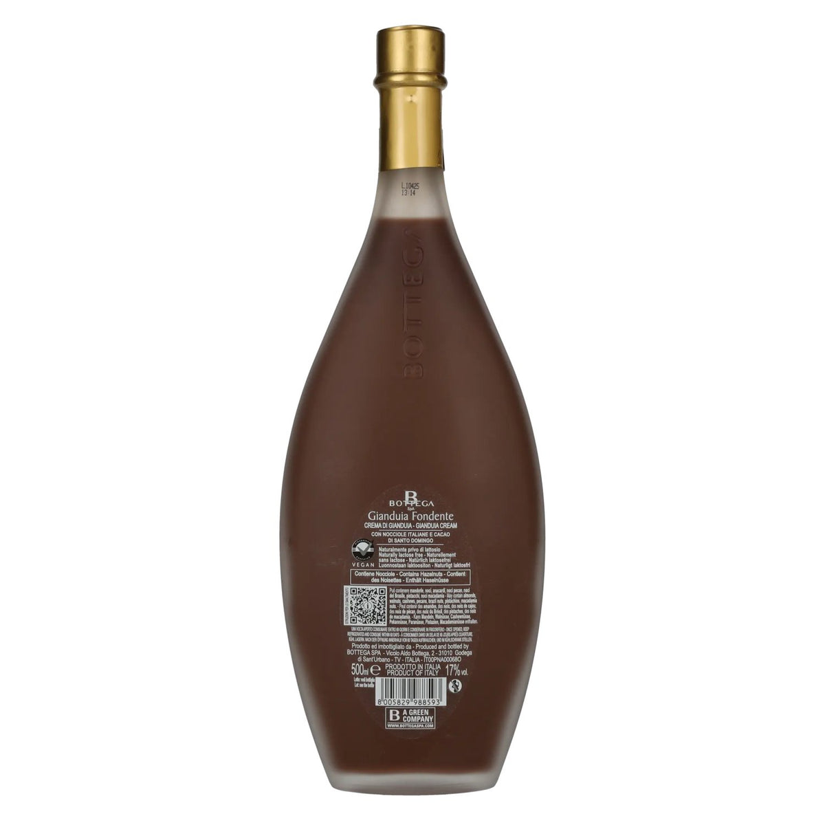 Bottega Crema di CIOCCOLATO GIANDUIA FONDENTE Cream Liqueur 17% Vol. 0,5l