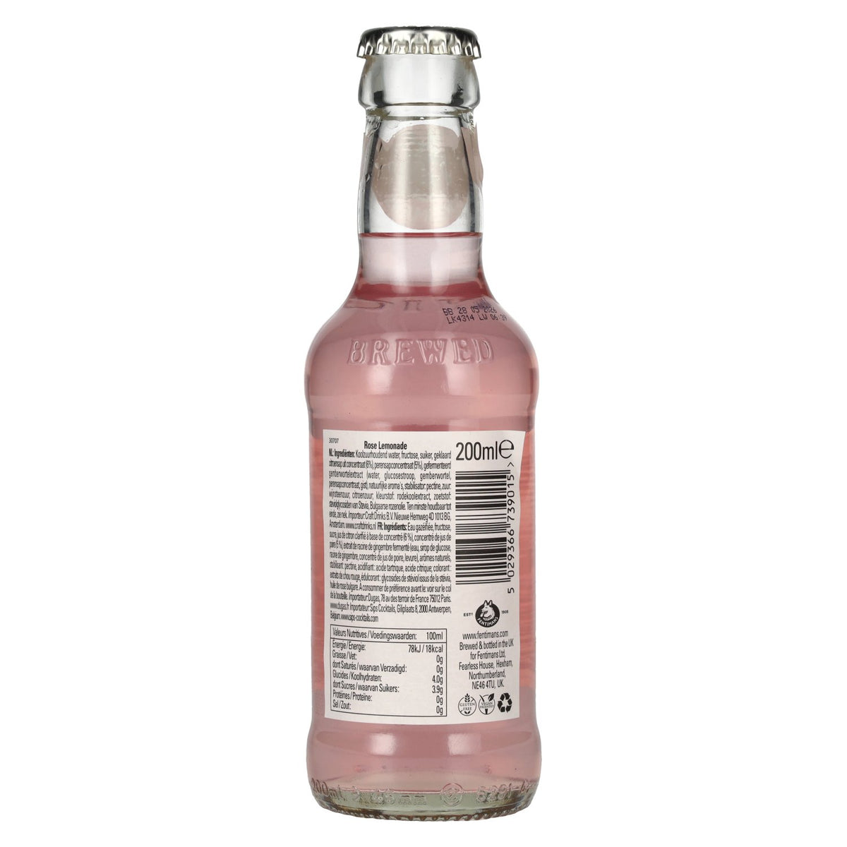 Fentimans ROSE LEMONADE 0,2 l