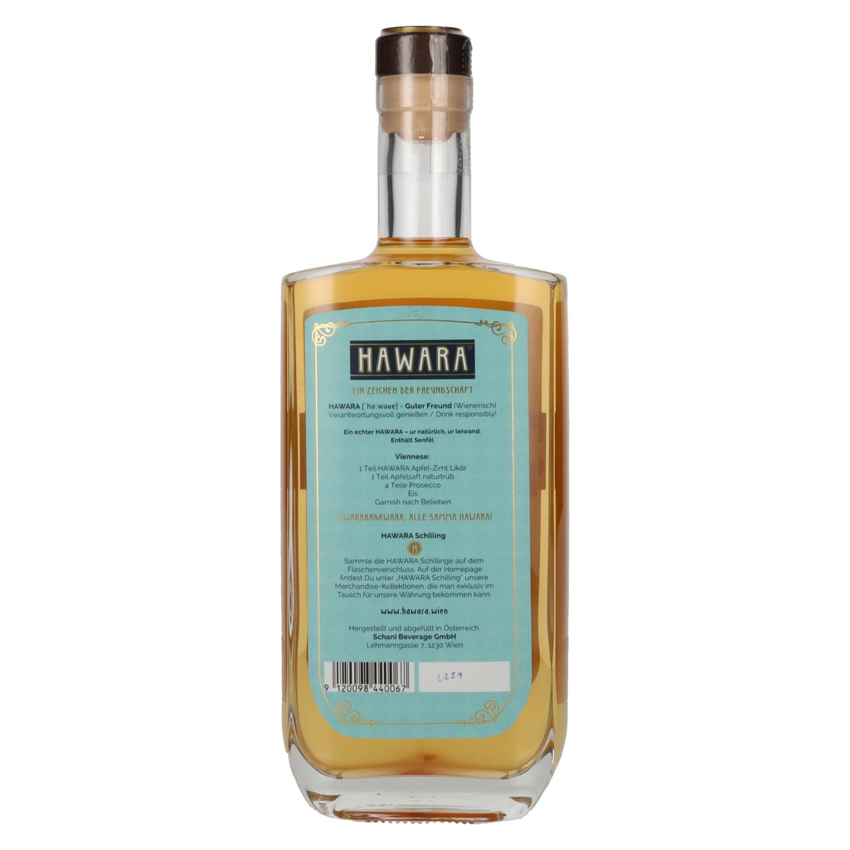 Hawara Apple and Cinnamon Liqueur 23% vol. 0.7 l