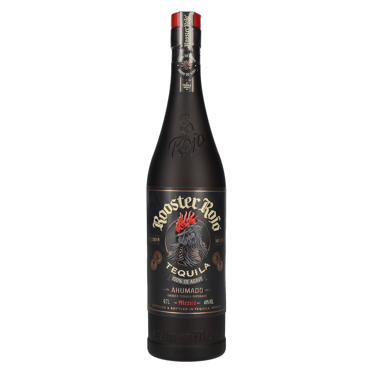 Rooster Rojo AHUMADO Tequila 100% de Agave 40% Vol. 0,7l