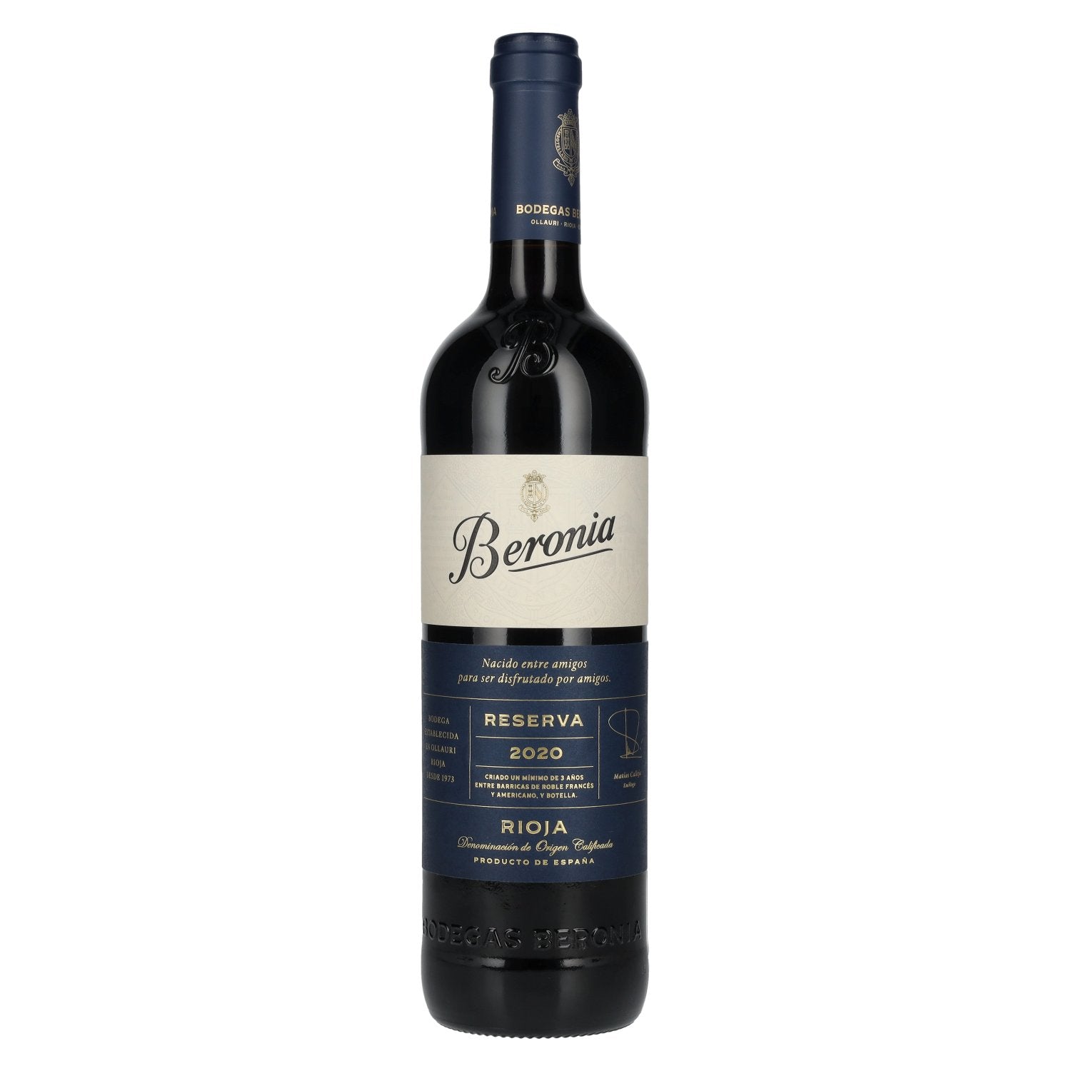 Beronia Reserva Rioja 2020 14% Vol. 0,75l