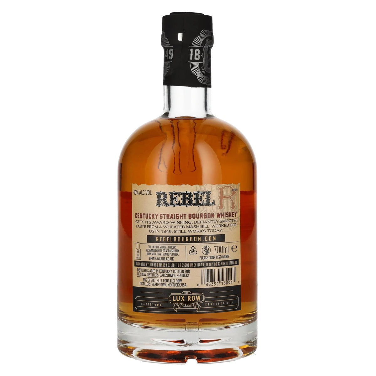 Rebel Yell Kentucky Straight Bourbon Whiskey 40 % vol. 0,7 l