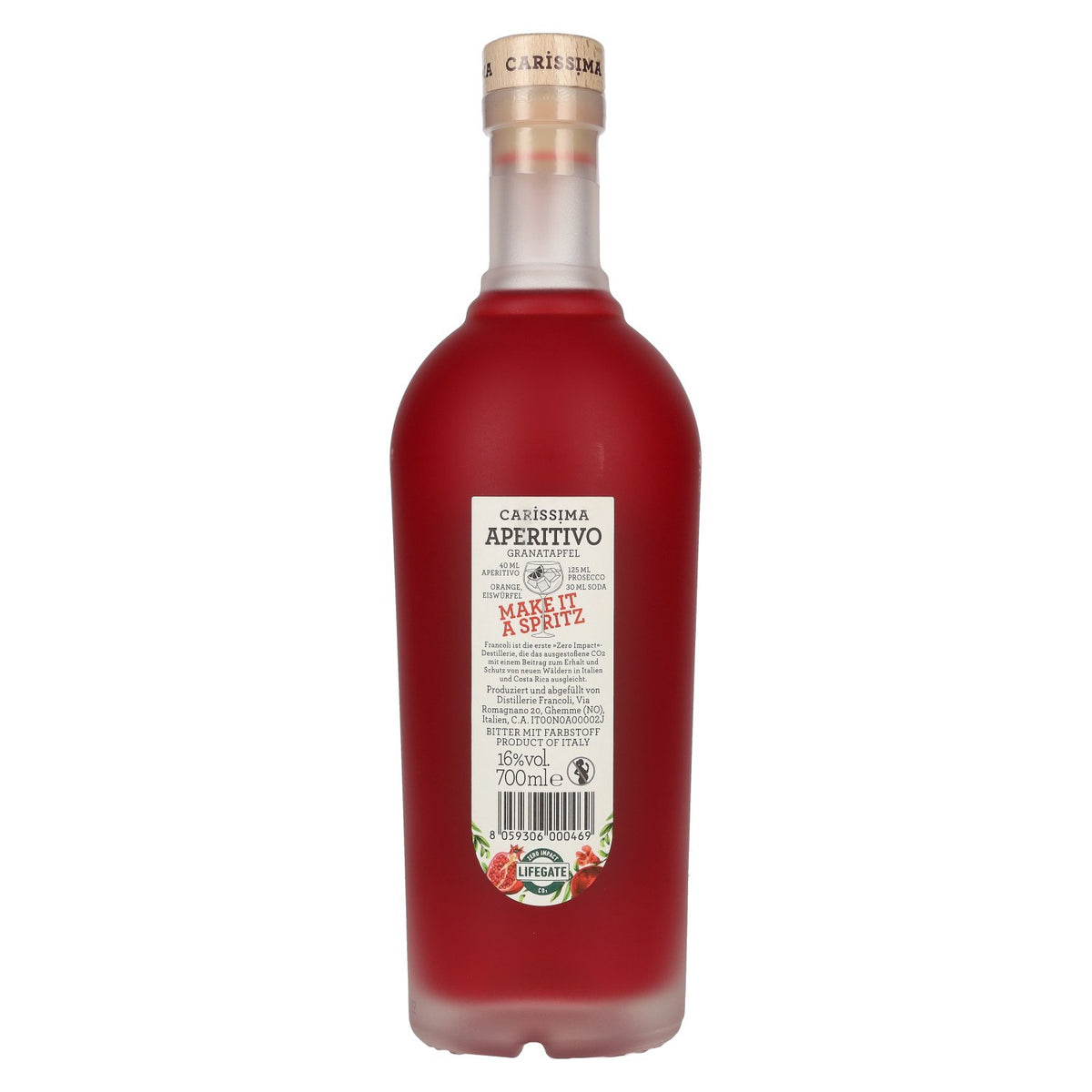 Fratelli Francoli Carissima Aperitivo 16% ABV 0.7l