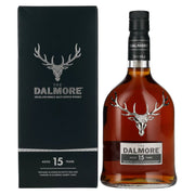 The Dalmore 15 Years Old Highland Single Malt Scotch Whisky 40% ABV, 0.7 litres, in a gift box