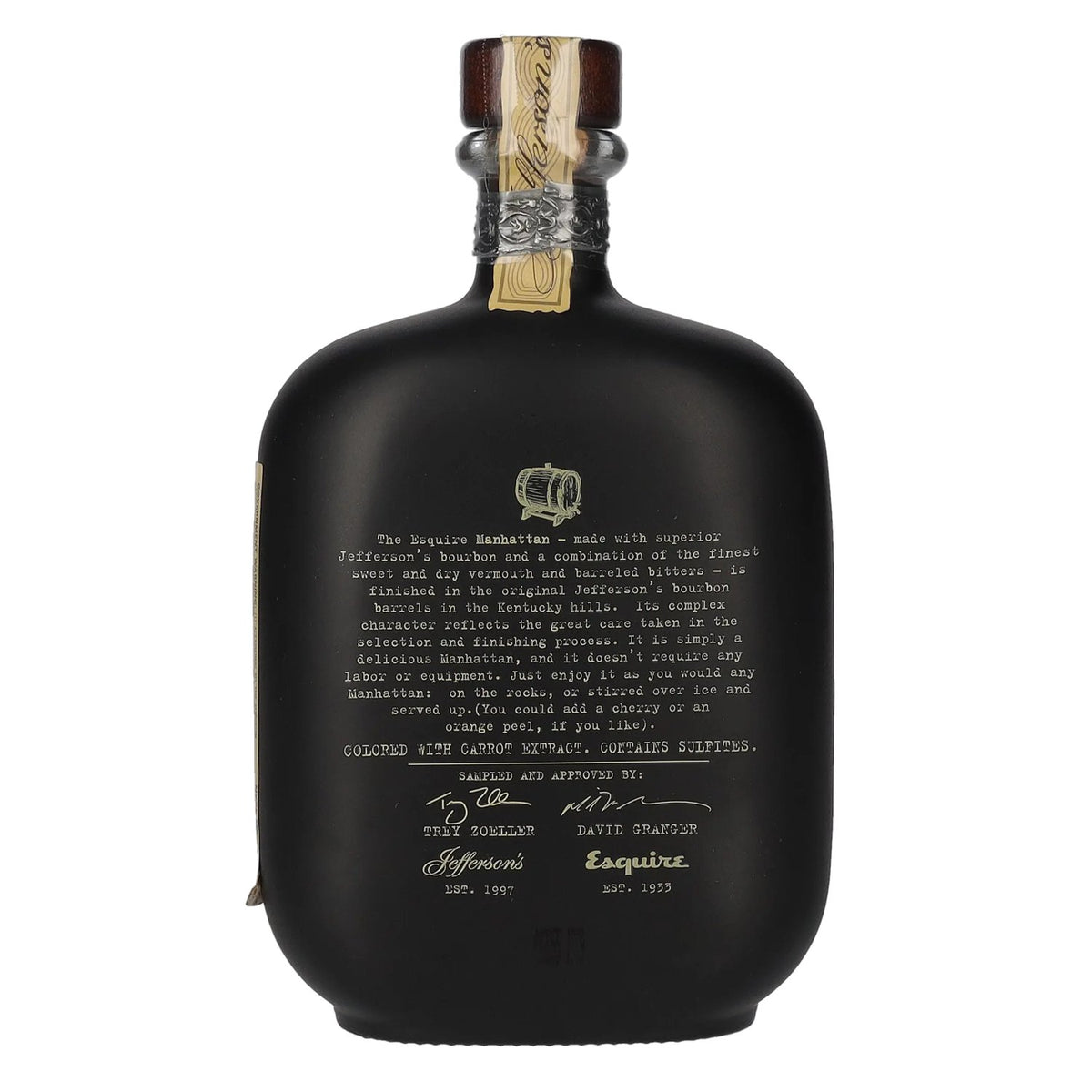 Jefferson's Crafted MANHATTEN Barrel Finished Cocktail 34 % vol. 0,7 l
