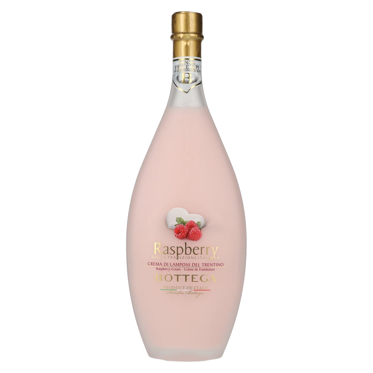 Bottega RASPBERRY Crema di Lamponie Panna 15% ABV 0.5l