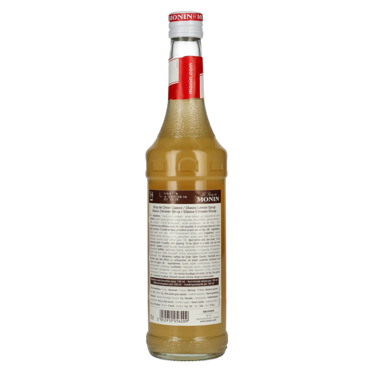 Le Sirop de Monin ZITRONE 0,7l