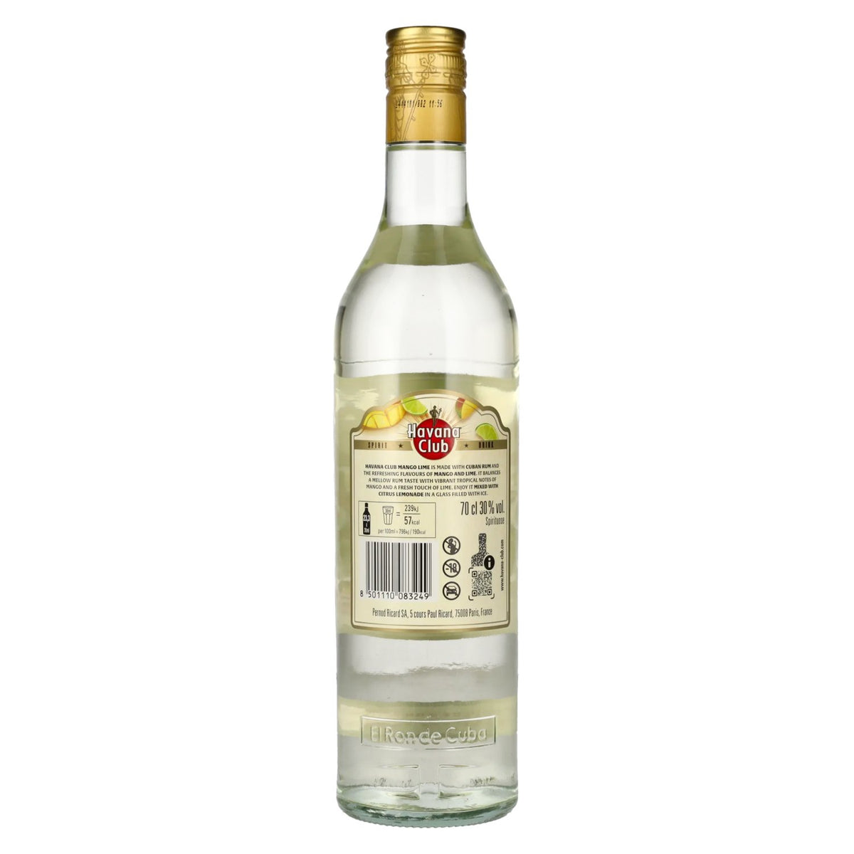 Havana Club Mango Lime Spirit Drink 30 % vol. 0,7 l
