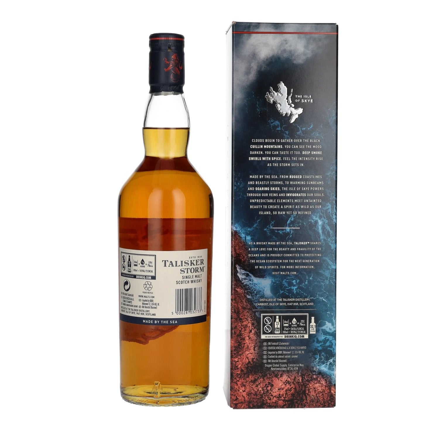 Talisker Storm Single Malt Scotch Whisky 45,8% vol. 0,7l en coffret cadeau
