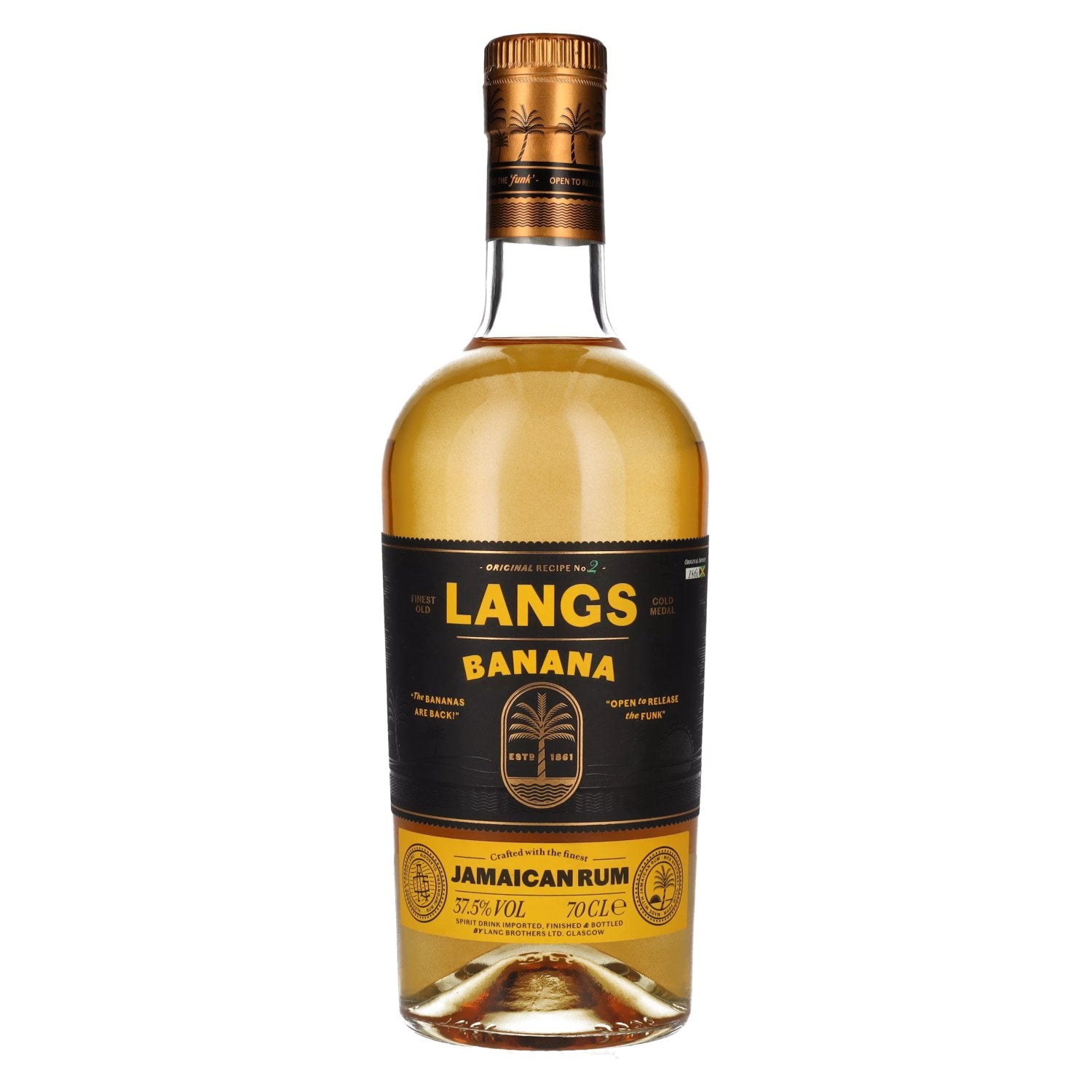 Langs Banana Jamaican Spirit Drink 37,5% vol. 0,7l