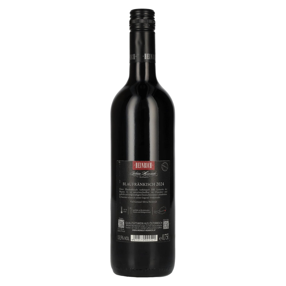 Heinrich Blaufränkisch Burgenland 2024 13,5 % vol. 0,75 l