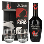 Liqueur de café Tia Maria Cold Brew, 20 % vol., 0,7 l, dans un coffret cadeau avec 2 verres