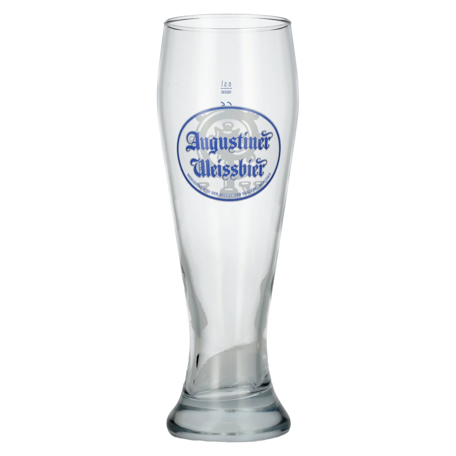 Augustiner tarwebierglas 0,5 liter met kalibratie