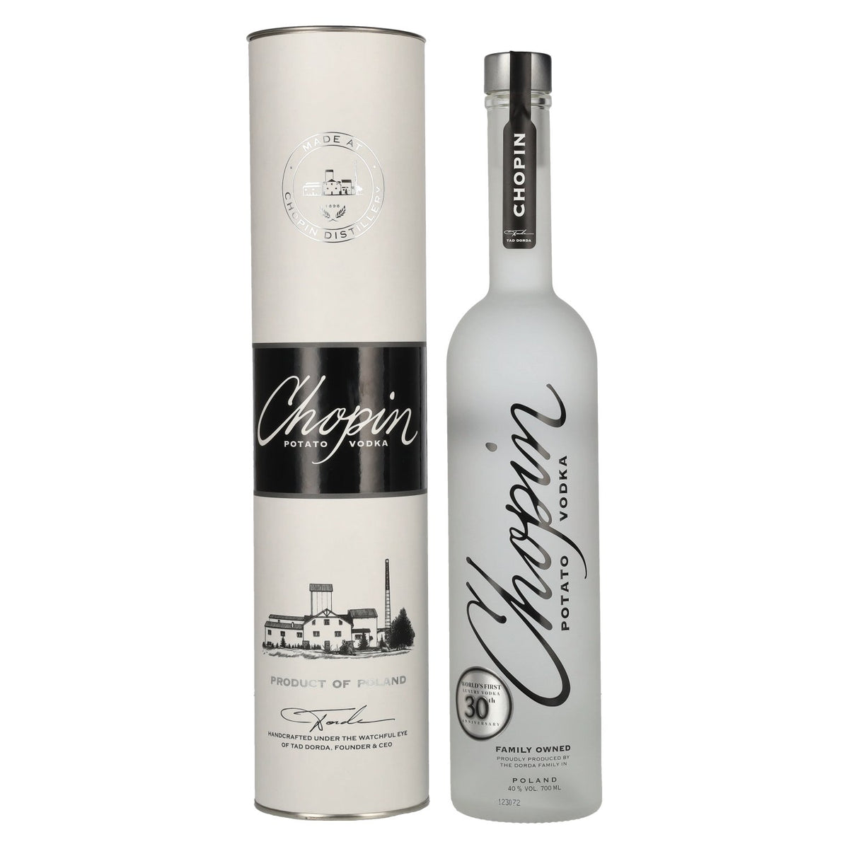 Chopin Potato Vodka 40% Vol. 0,7l in Geschenkbox
