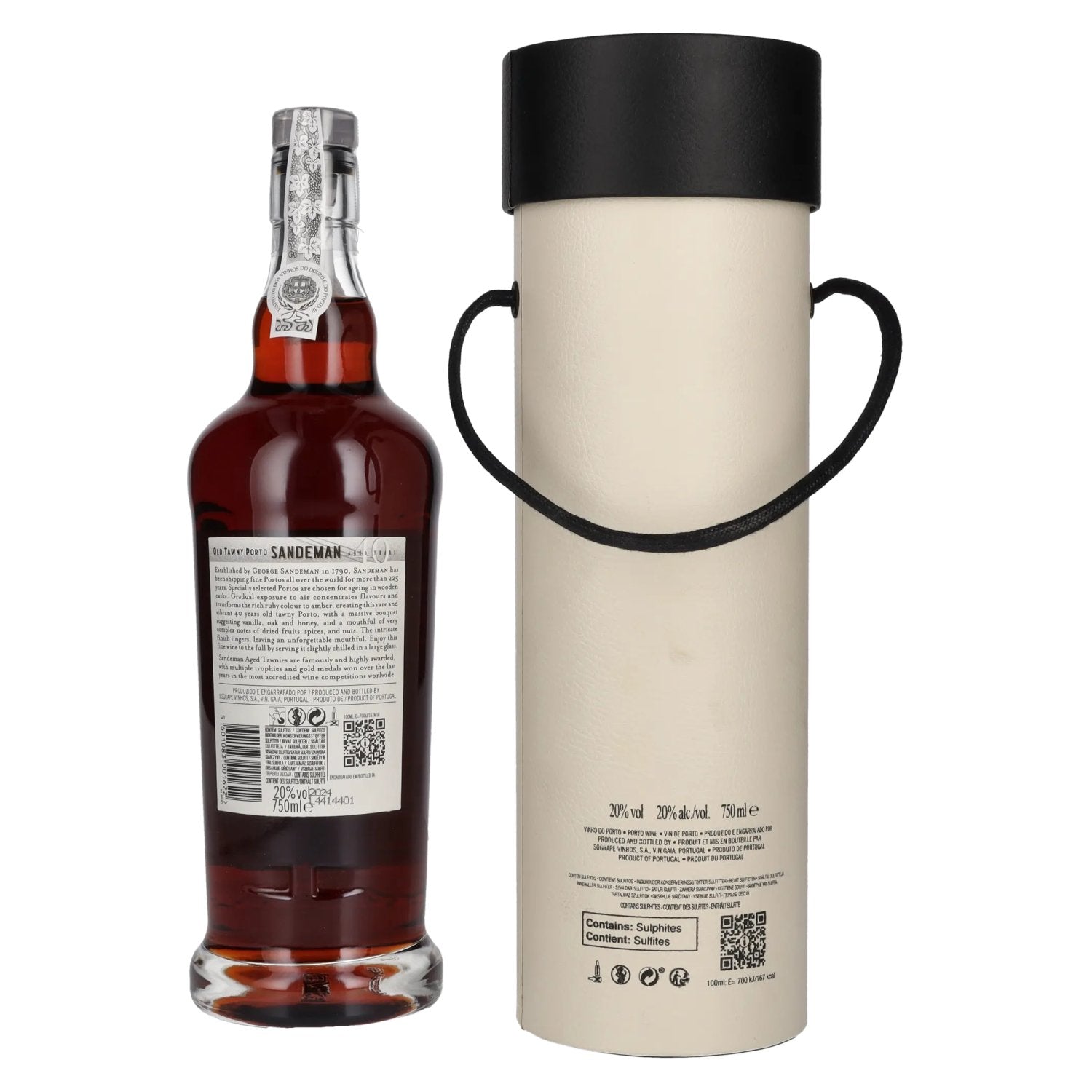 Sandeman 40 Years OLD TAWNY Porto 20% Vol. 0,75l en boîte cadeau
