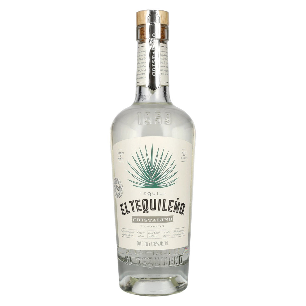 El Tequileño 1959 CRISTALINO Reposado 100% Agave 35% Vol. 0,7l