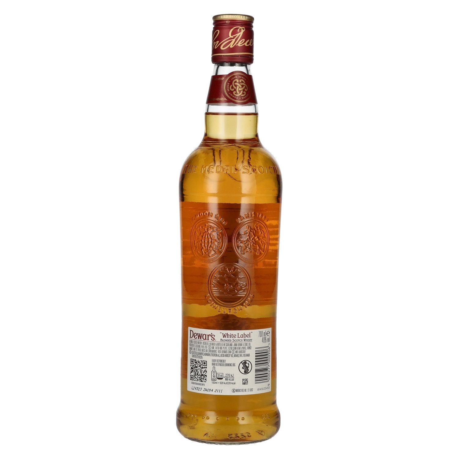 Dewar's WHITE LABEL Blended Scotch Whisky 40% Vol. 0,7l
