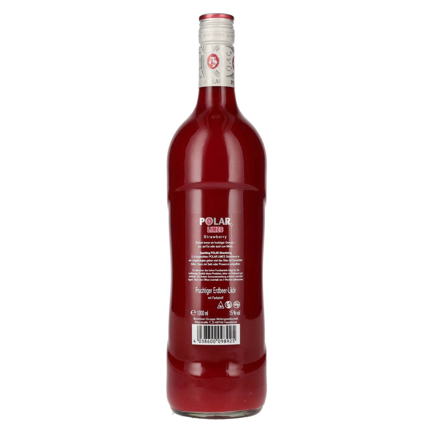 Polar Limes Aardbei Smoothie Stijl 15% Vol. 1l