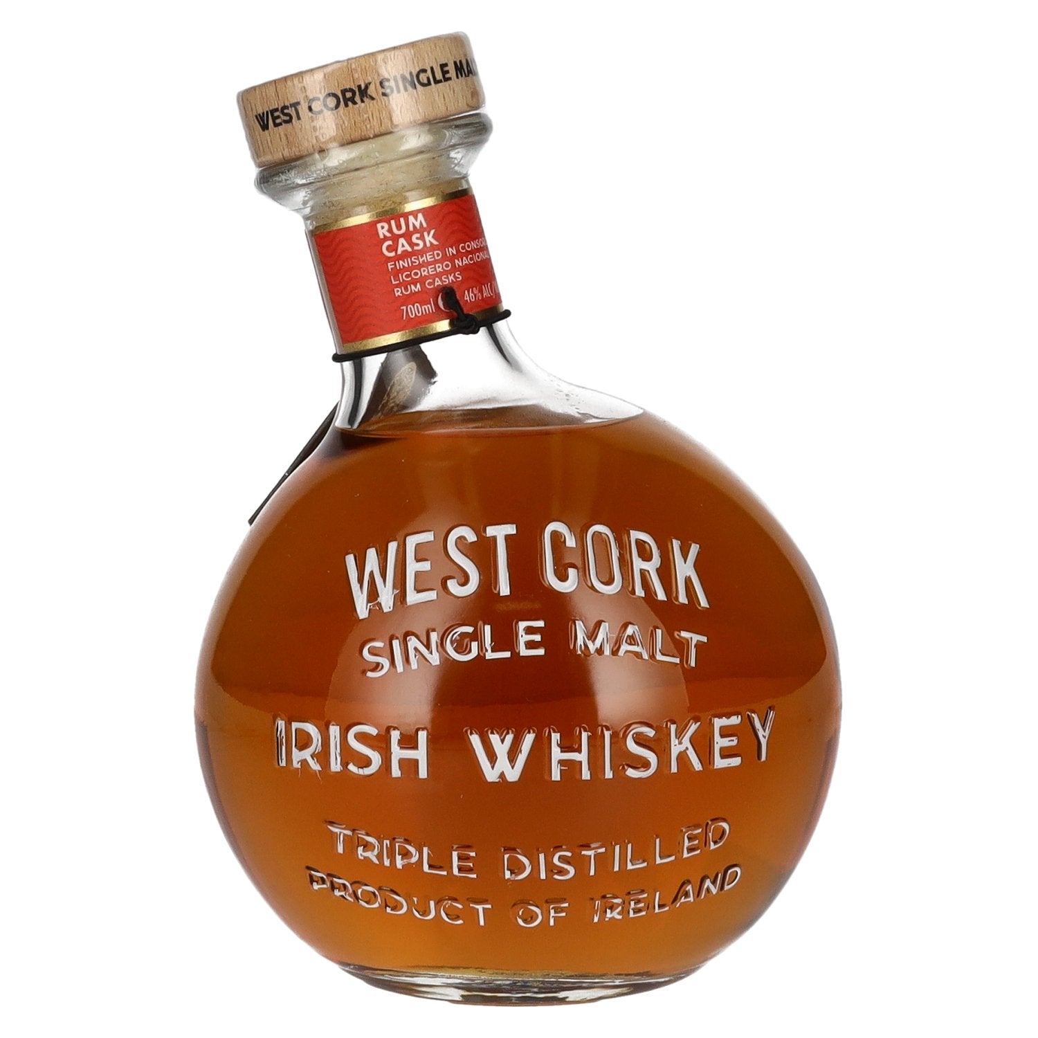 West Cork MARITIME Single Malt Irish Whiskey RUM CASK FINISHED Limited Edition 46% Vol. 0,7l