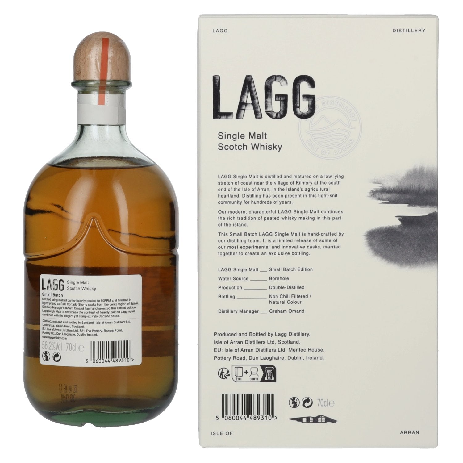 LAGG Small Batch Single Malt Scotch Whisky ex-Palo Cortado Sherry Cask 56,2% Vol. 0,7l in geschenkverpakking